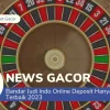 Bandar Judi Indo Online Deposit Hanya 1 Menit Terbaik 2023