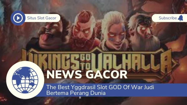The Best Yggdrasil Slot GOD Of War Judi Bertema Perang Dunia